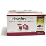 Communion-Fellowship Cup Prefilled with Grape Juice and Wafer (Box Of 500)