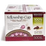 Communion-Fellowship Cup Prefilled with Grape Juice and Wafer (Box Of 500)