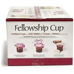 Communion-Fellowship Cup Prefilled with Grape Juice and Wafer (Box Of 500)