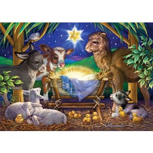 Boîte de 15 Cartes de Noël / A Child is Born Boxed Christmas Cards