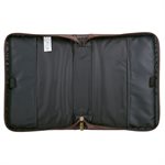 Couverture pour Bible LARGE / The LORD is My Strength Brown Faux Leather Classic Bible Cover - Exodus 15:2 , LARGE