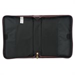 Couverture pour Bible LARGE / Stand Firm Two-tone Brown Faux Leather Classic Bible Cover - 1 Corinthians 16:13 , LARGE