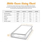Couverture pour Bible LARGE / Stand Firm Two-tone Brown Faux Leather Classic Bible Cover - 1 Corinthians 16:13 , LARGE