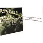 'Carte de Noël en Français - Joyeux Noël & Bonne Année (Nombres 6:24-26)