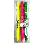 'Paquet de 3 Surligneurs en cire pour papier Bible