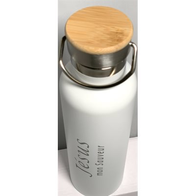 'Bouteille en Acier Inoxydable Jésus Mon Sauveur