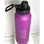 'Bouteille en Acier Inoxydable 32 Oz - Relaxe Dieu est là (Double paroi)