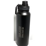 'Bouteille en Acier Inoxydable 32 Oz - Relaxe Dieu est là (Double paroi)