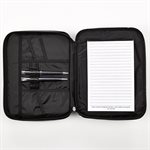 TWO-FOLD ORGANIZER LUXLEATHER, BLACK, LARGE / COUVERTURE POUR BIBLE LARGE