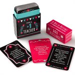 101 Blessings for a #1 Teacher Cards - A Box of Blessings