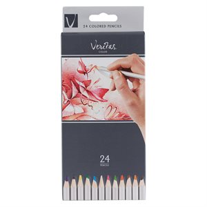 Set de 24 Crayons de Couleur Veritas / Veritas Coloring Pencils - Set of 24