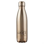 Bouteille d'Eau / Saved by Grace Gold Stainless Steel Water Bottle - Ephesians 2:8