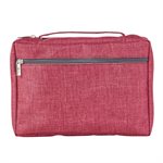 Couverture de Bible - Large, Bourgogne / Burgundy Poly-Canvas Value Bible Cover with Fish Badge