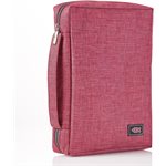 Bible Cover Value Burgundy Ichthus Patch