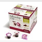 Communion-Fellowship Cup Prefilled with Grape Juice and Wafer (Box Of 100)