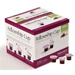 Communion-Fellowship Cup Prefilled with Grape Juice and Wafer (Box Of 100)