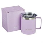 Tasse de Café en Acier Inoxydable / Be Brave Stainless Steel Camp Mug in Lavender