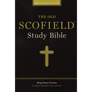Old Scofield Study Bible Classic Edition, KJV, Bonded Leather black