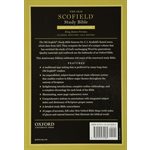 Old Scofield Study Bible Classic Edition, KJV, Bonded Leather black