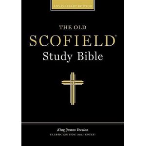 Old Scofield Study Bible Classic Edition, KJV, Bonded Leather burgundy Thumb-Indexed