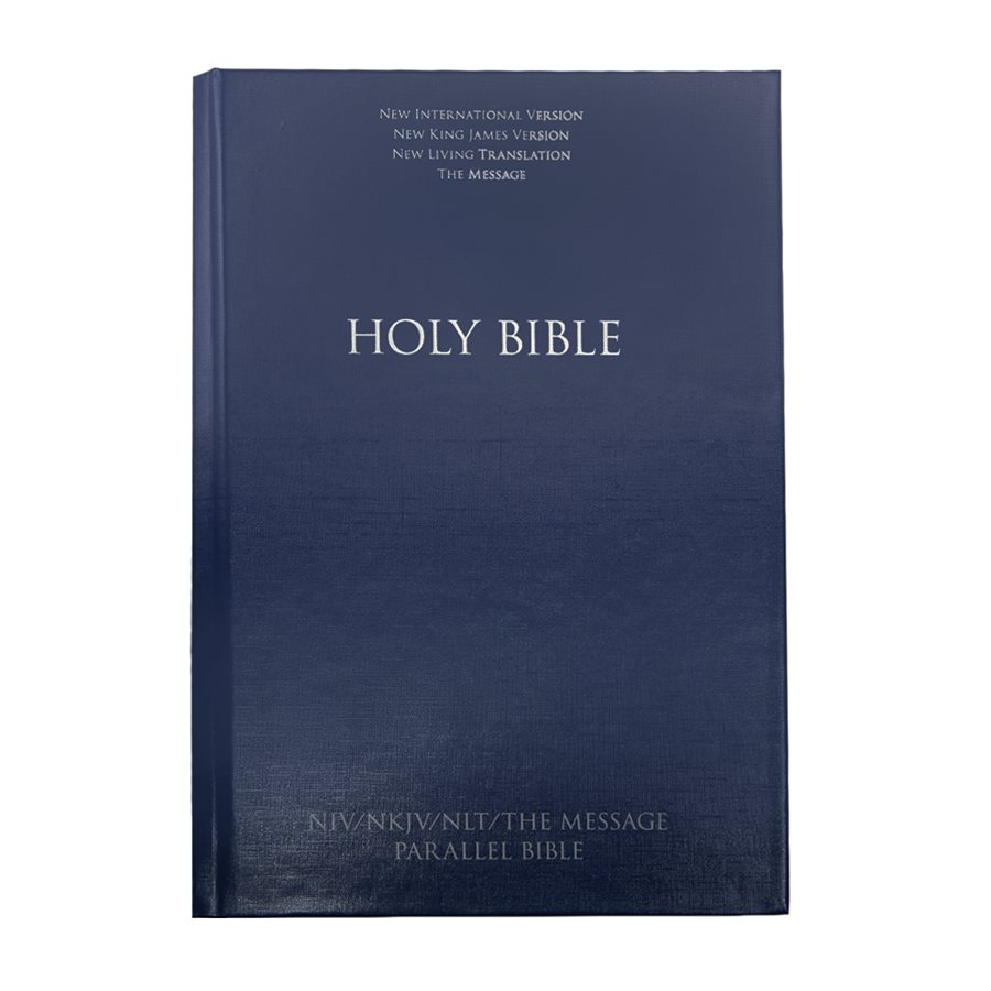 Contemporary Comparative Side-by-side Bible (niv, Nkjv, Nlt, The Message)