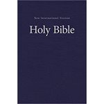 NIV, Value Pew and Worship Bible, Hardcover, Blue