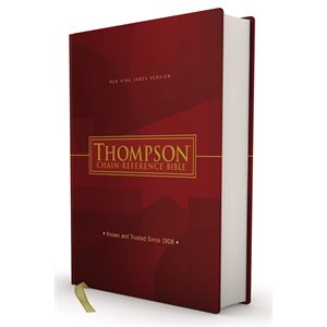 NKJV, Thompson Chain-Reference Bible, Hardcover, Red Letter