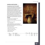 NASB Study Bible - Hardcover, Red Letter