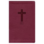 NKJV Value Thinline Bible, Imitation Leather, Burgundy