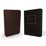 KJV Minister's Bible--Imitation leather, brown (red letter edition)