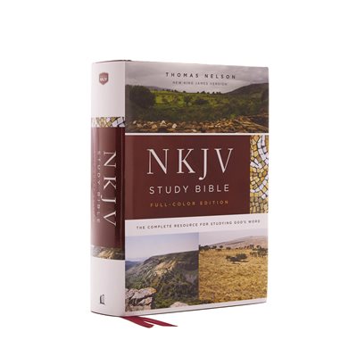 NKJV Comfort Print Full Color Study Bible, Hardcover NKJV Comfort Print Full Color Study Bible, Hardcover