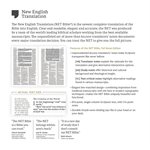 NET Comfort Print Bible, Full-Notes Edition-clothbound hardcover, gray