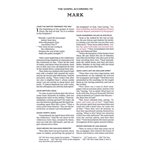 NKJV Comfort Print Thinline Bible - Soft leather-look, brown