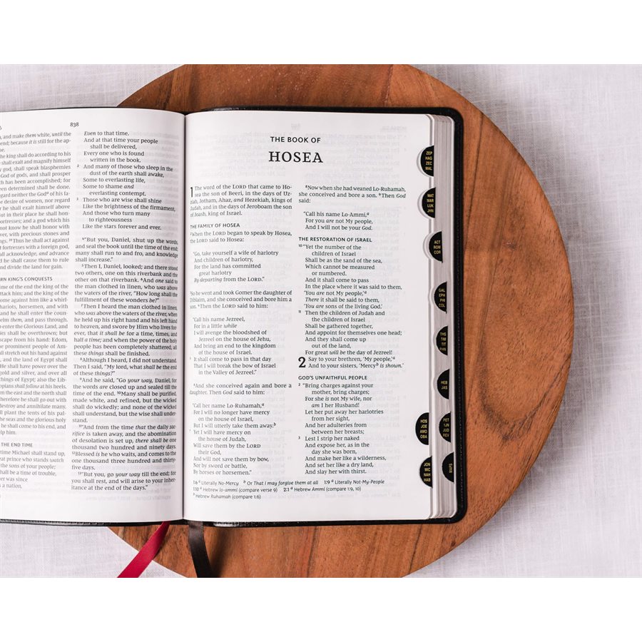 NKJV LargePrint Thinline Bible, Comfort Printsoft leatherlook