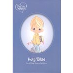 NKJV Precious Moments Small Hands Bible, Comfort Print hardcover, blue