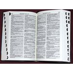 La Sainte Bible - Louis Segond, Vinyle, Marine, Avec Onglets