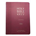 NRSV Large Print Bible - Catholic Edition