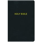 NASB 1977 Giant-Print Handy-Size Bible--bonded leather, black