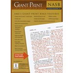 NASB 1977 Giant-Print Handy-Size Bible--bonded leather, black