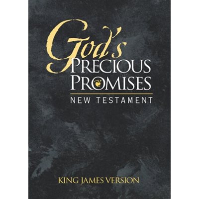 KJV God's Precious Promises New Testament, Black Cover
