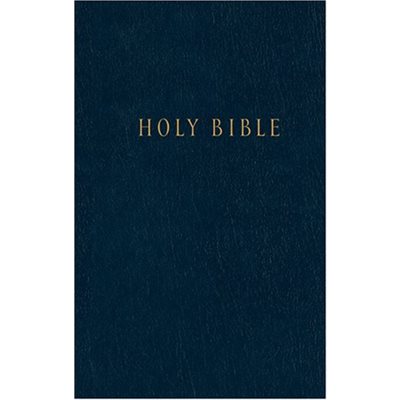 NLT Pew Bible, Blue Hardcover