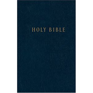 NLT Pew Bible, Blue Hardcover