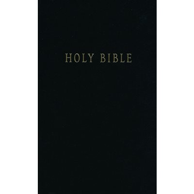 NLT Pew Bible black , hardcover