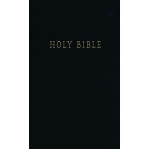 NLT Pew Bible black , hardcover