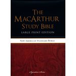 NASB MacArthur Study Bible Large Print Hardcover