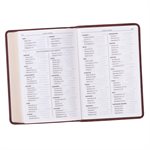 KJV Pocket Bible, Lux Leather, Brown