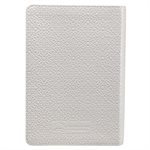 KJV Pocket Bible, Lux Leather, White