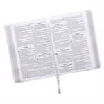 KJV Pocket Bible, Lux Leather, White