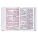 KJV Pocket Bible, Lux Leather, White