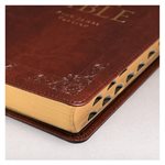 KJV Bible, Lux Leather, Burgundy